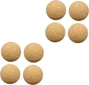 Homoyoyo Sets Soccer Game Table Balls Wooden Foosballs Standard Size Indoor Outdoor Play Pcs