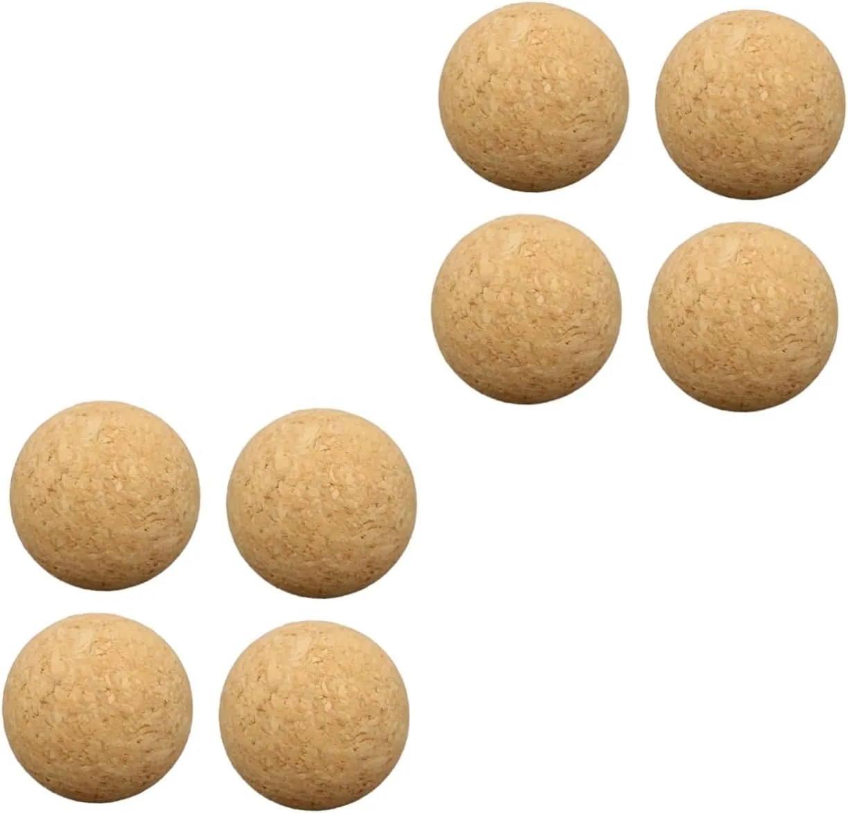 Homoyoyo Sets Soccer Game Table Balls Wooden Foosballs Standard Size Indoor Outdoor Play Pcs