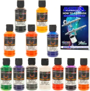 House of Kolor 4Oz 12 Color Kit Shimrin Designer Pearl Ready-To-Spray Basecoat