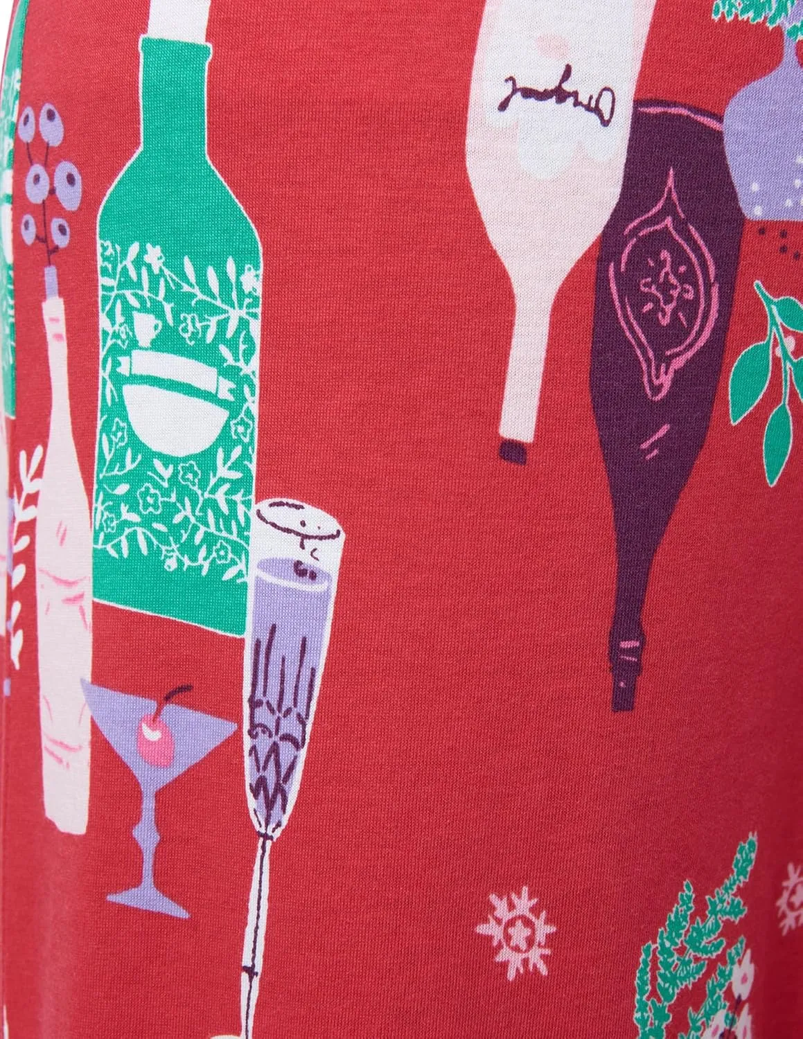 HUE womens Sleep and Lounge Pajama Separates, Christmas and Holiday Collection