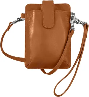 ili Leather 6468 Phone Super Case Wristlet Wallet