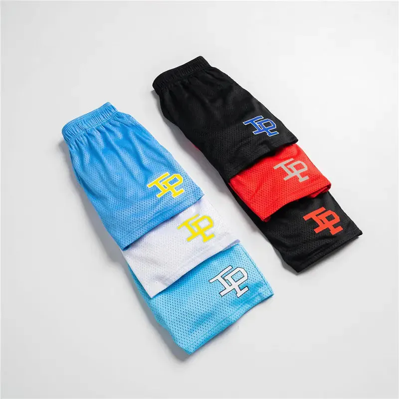 Inaka Power Men's Basketball Gym Shorts - Breathable Mesh