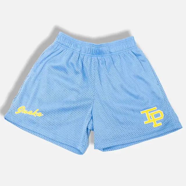 Inaka Power Men's Basketball Gym Shorts - Breathable Mesh