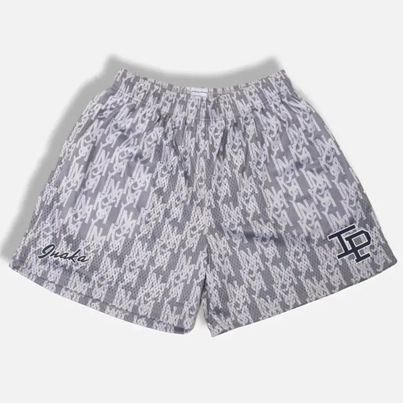 Inaka Power Men's Basketball Gym Shorts - Breathable Mesh