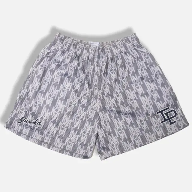 Inaka Power Men's Basketball Gym Shorts - Breathable Mesh
