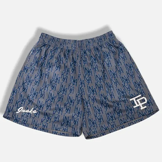 Inaka Power Men's Basketball Gym Shorts - Breathable Mesh