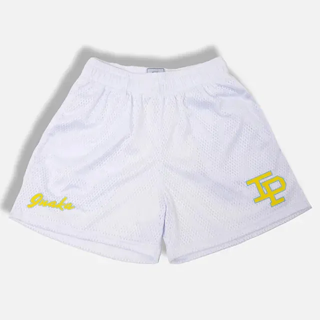 Inaka Power Men's Basketball Gym Shorts - Breathable Mesh