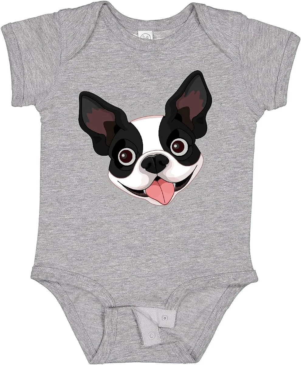 inktastic Boston Terrier Dog Gift Baby Bodysuit