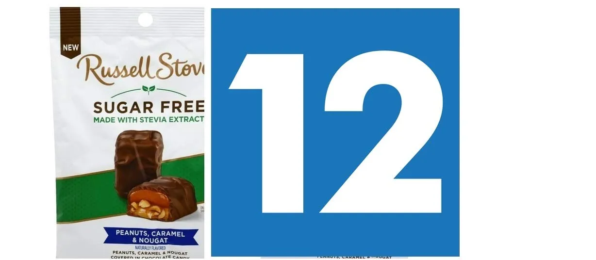 Introducing Sugar Free Milk Chocolate Peanut, Caramel & Nougat, 2.5 oz. bag(pack of 12)