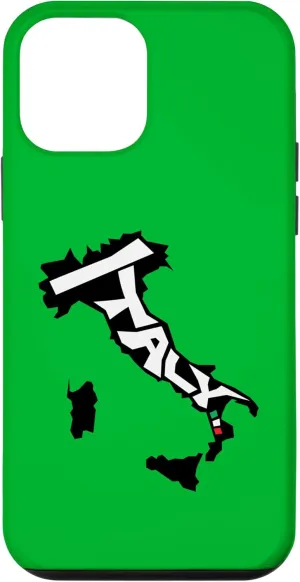 iPhone 12 mini Retro Italy Map Case