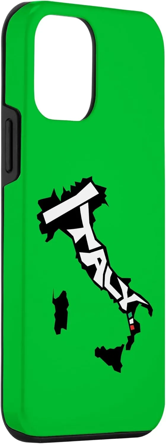 iPhone 12 mini Retro Italy Map Case