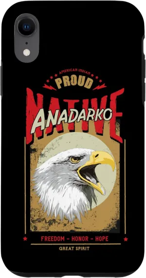iPhone XR Anadarko Native American Eagle Spirit Vintage Honor Case