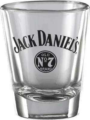 Jack Daniel's Licensed Barware Swing Shot Glass, 1 Count (Pack of 1), Clear
