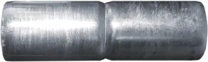 Jake Sales Chain Link Fence TOP RAIL SLEEVE: 1-7/8" X 6" Chain link Fence Galvanized Top Rail Sleeve. Each