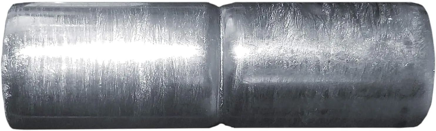 Jake Sales Chain Link Fence TOP RAIL SLEEVE: 1-7/8" X 6" Chain link Fence Galvanized Top Rail Sleeve. Each