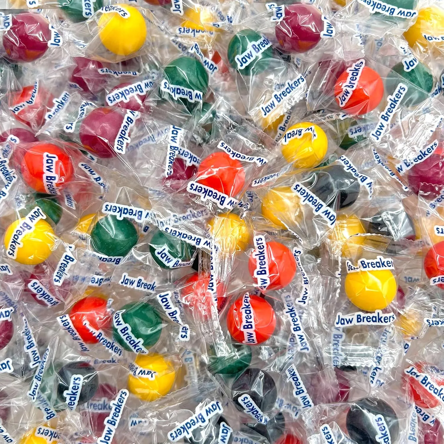 Jaw Breakers Hard Candy | 2-Pound Bag | Fruit Flavored Assortment | About 160 Pieces