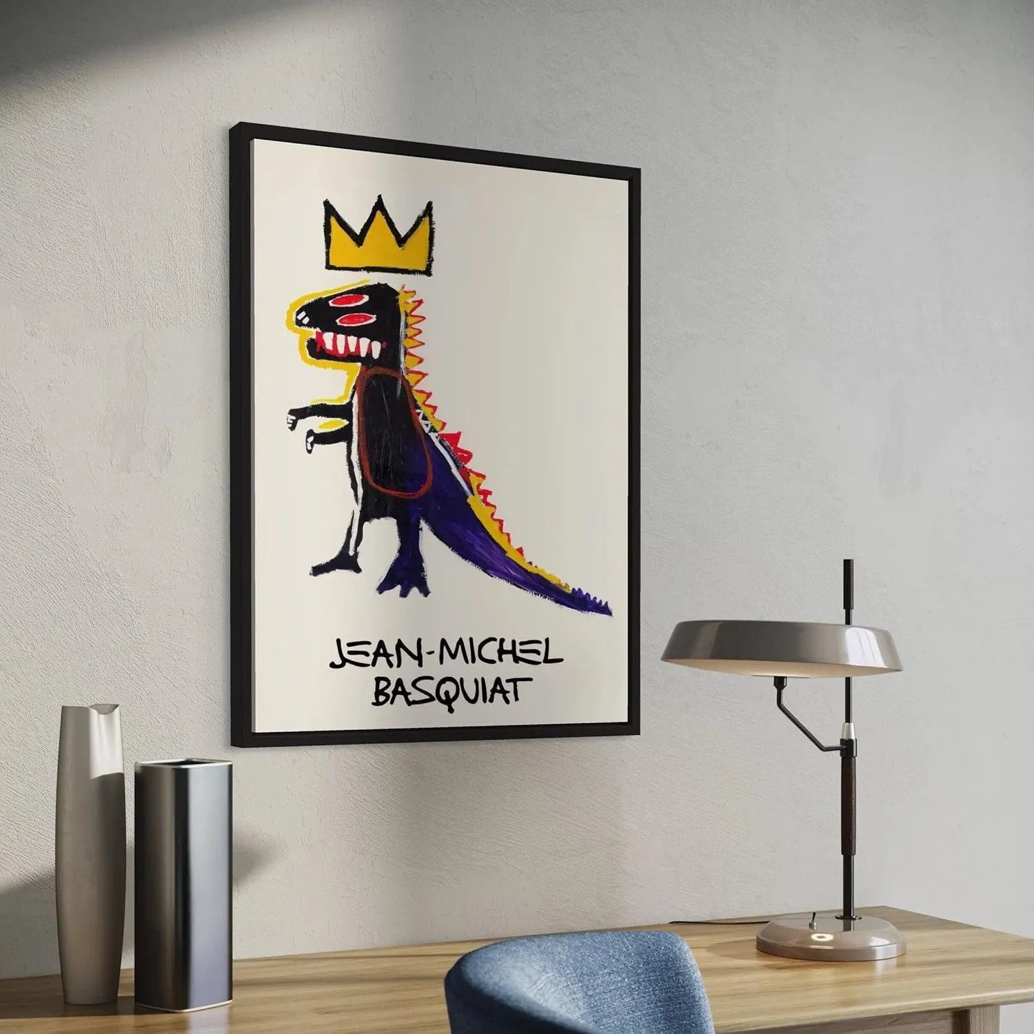 Jean-Michel Basquiat Pez Dispenser 1997 Estate Canvas Wall Art | Urban Graffiti Poster Print | Contemporary Pop Art Decor