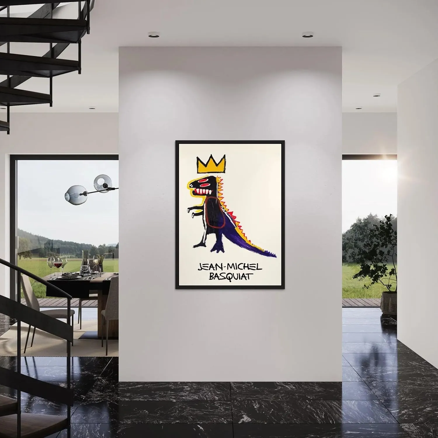 Jean-Michel Basquiat Pez Dispenser 1997 Estate Canvas Wall Art | Urban Graffiti Poster Print | Contemporary Pop Art Decor