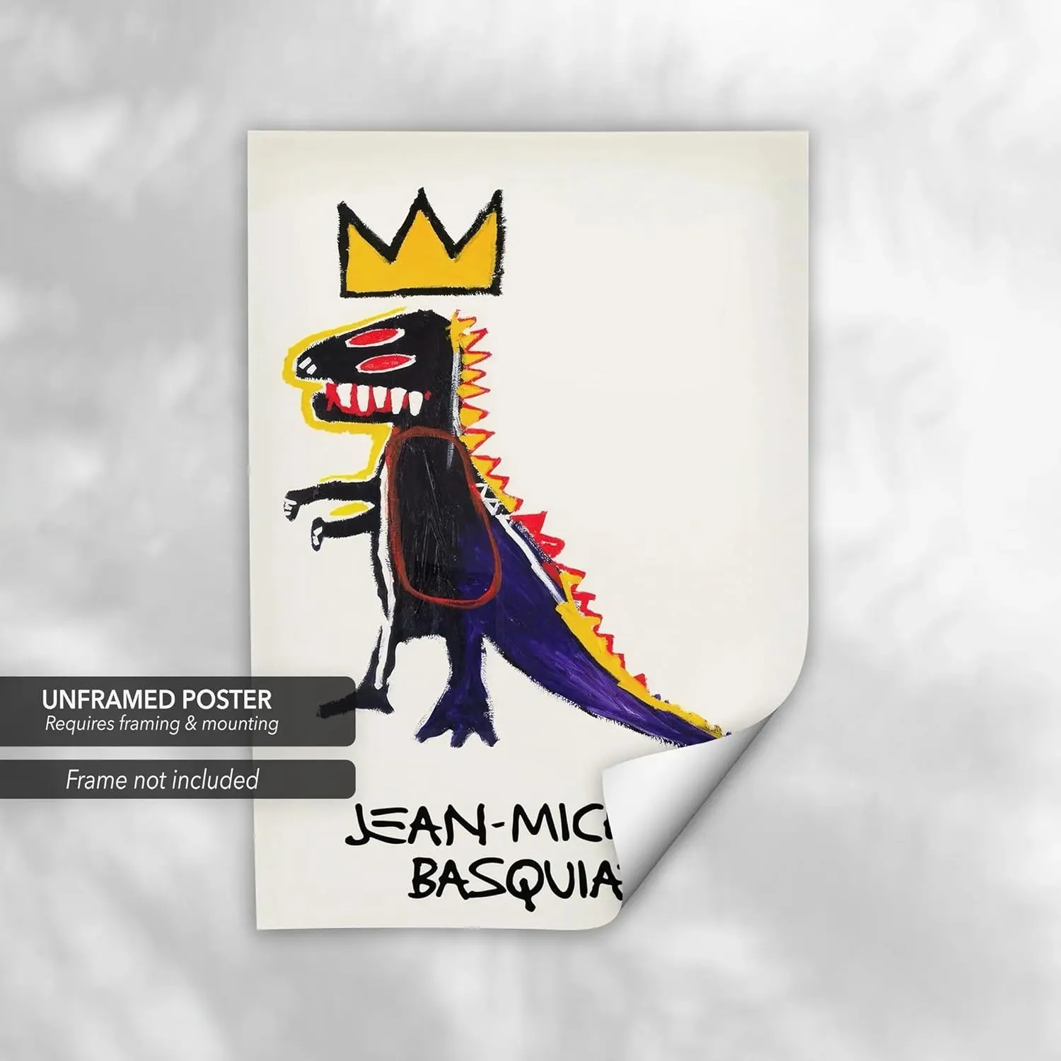 Jean-Michel Basquiat Pez Dispenser 1997 Estate Canvas Wall Art | Urban Graffiti Poster Print | Contemporary Pop Art Decor