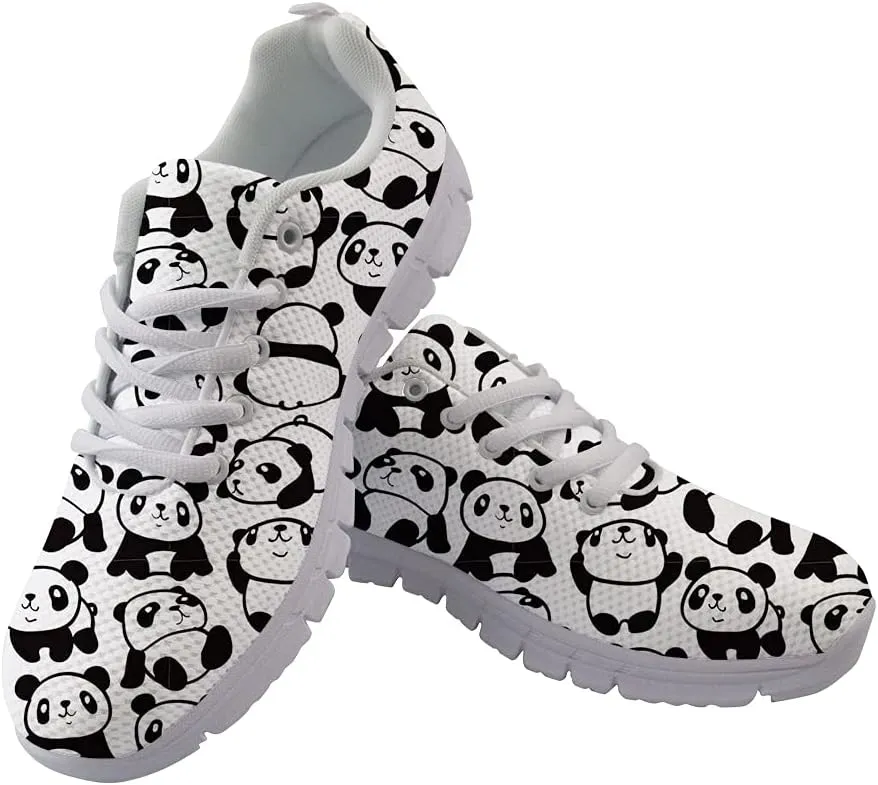 Jeiento Women Trainers Sports Running Shoes Causal Travel Walking Flat Shoe Lace-up Breathable for Lady Teenager Girls