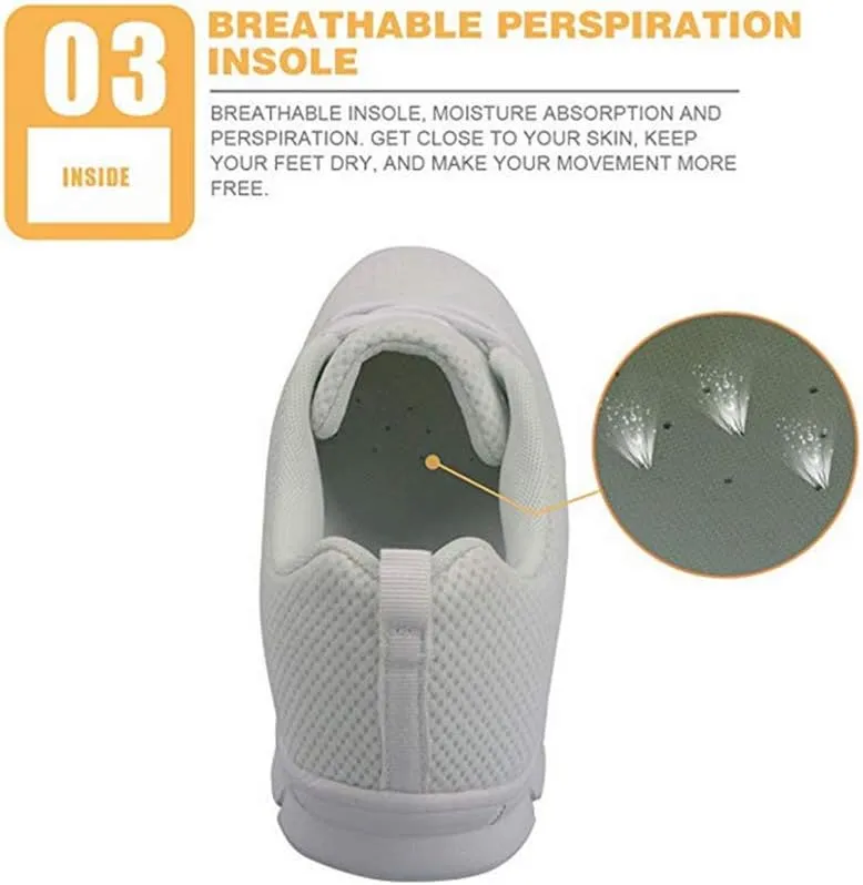 Jeiento Womens Non Slip Running Shoes Athletic Tennis Sneakers Sports Walking Shoes US 5-11