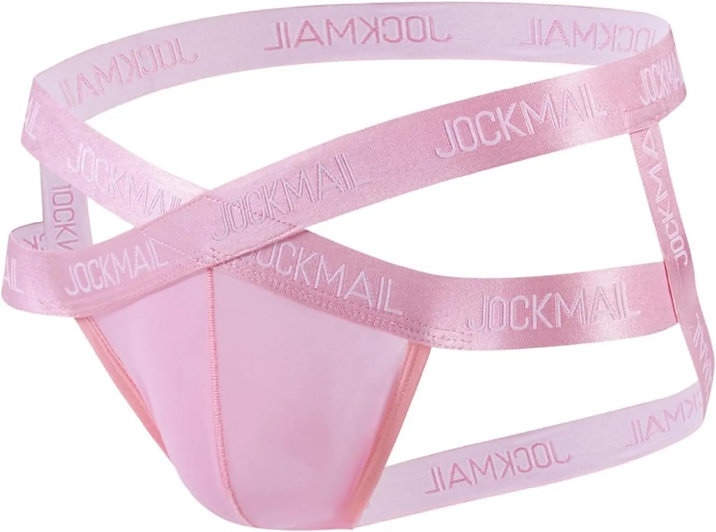 JOCKMAIL Men's Jockstrap Underwear Mesh Breathable Low Rise Mens Jock Strap Quick Dry Comfortable Fit Sports Thongs Jocks