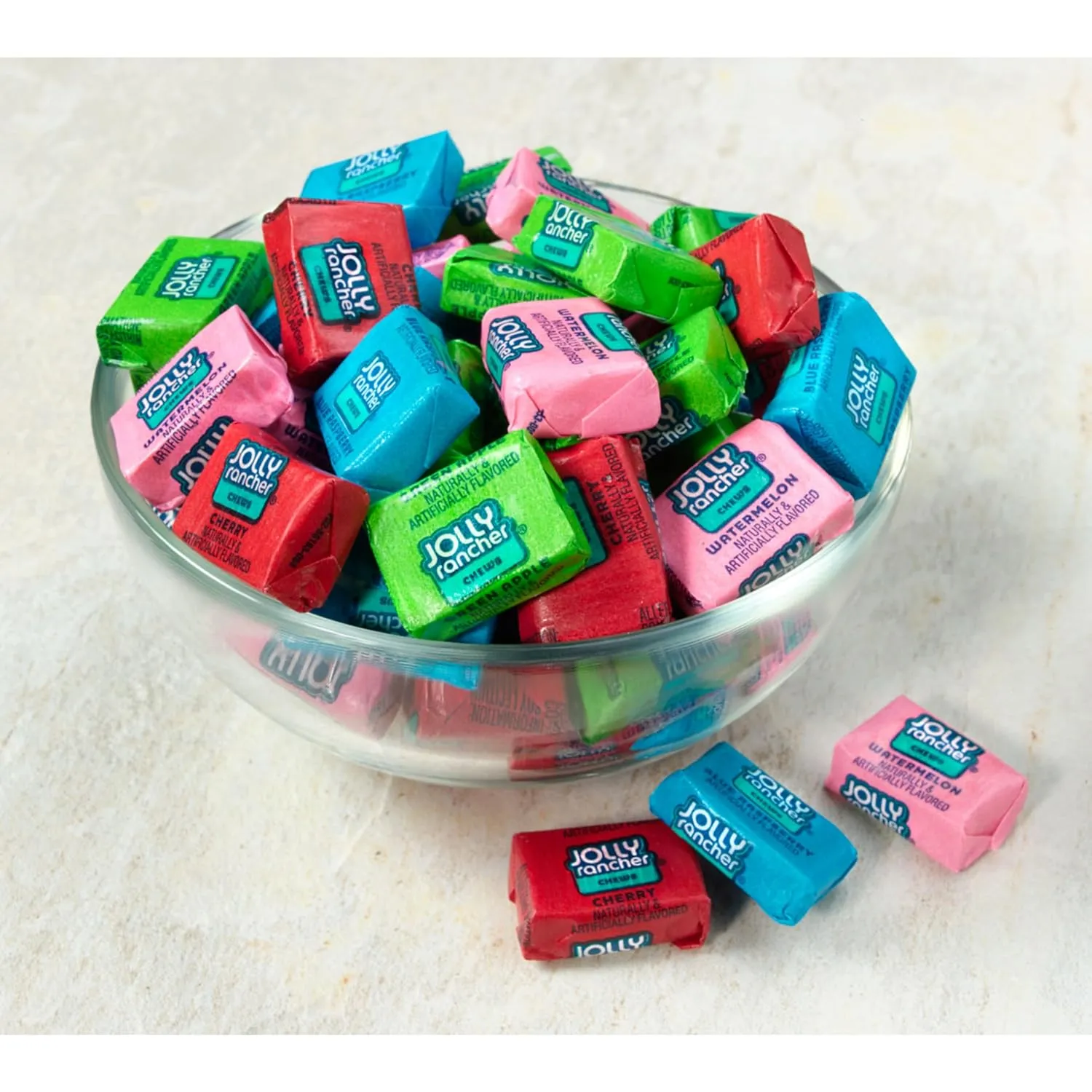 JOLLY RANCHER Chews Assorted Fruit Flavored Candy Box, 2.06 oz (12 Count)