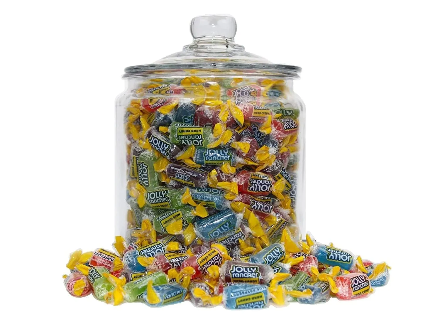 Jolly Rancher Hard Candy Bulk -10LB - 720 pieces - Assorted Variety Individually Wrapped Hard Candy to Celebrate Birthdays, Halloween, Easter Hunt, Christmas,Pinata, office and Kids Party
