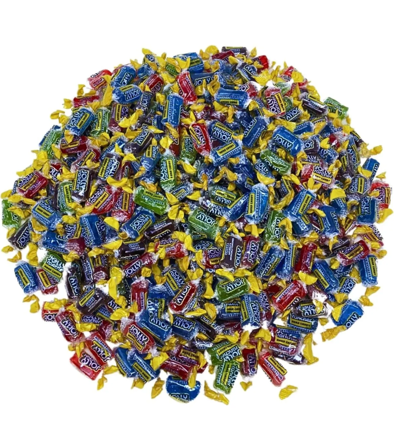 Jolly Ranchers Hard Candy Bulk | Assorted Flavors -Jolly Ranchers Candy Variety Mix -Individually Wrapped Candy | (2 - LBS)