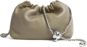 Joryin Trendy Dumpling Women's Crossbody Bag - Evening Clutch Vegan & Genuine Leather Hobo Cloud Purse