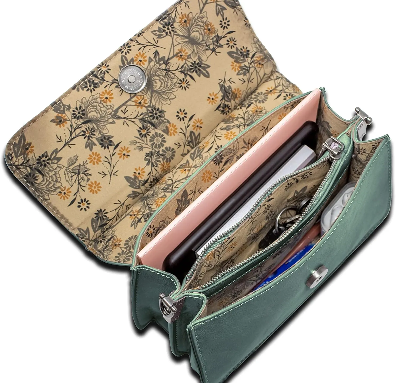 Joy Susan Women's Aria Ring Crossbody Handbag Purse Bag -