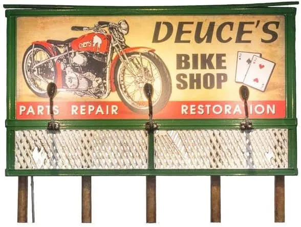 Just Plug Woodland Scenics Lighted Billboard, Deuce's Parts and Repair