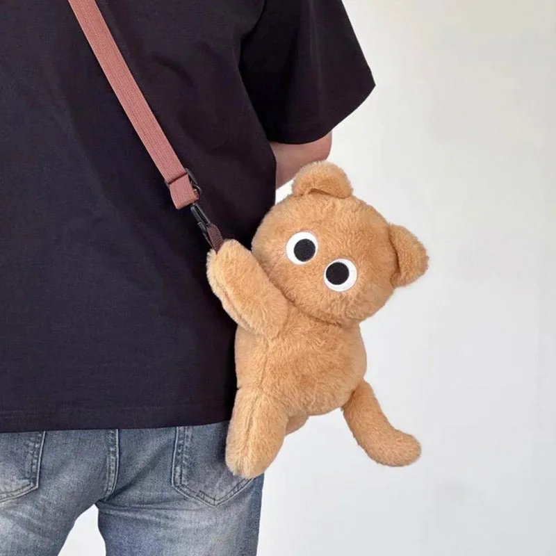 Kawaii Cat Crossbody Shoulder Plush Bag