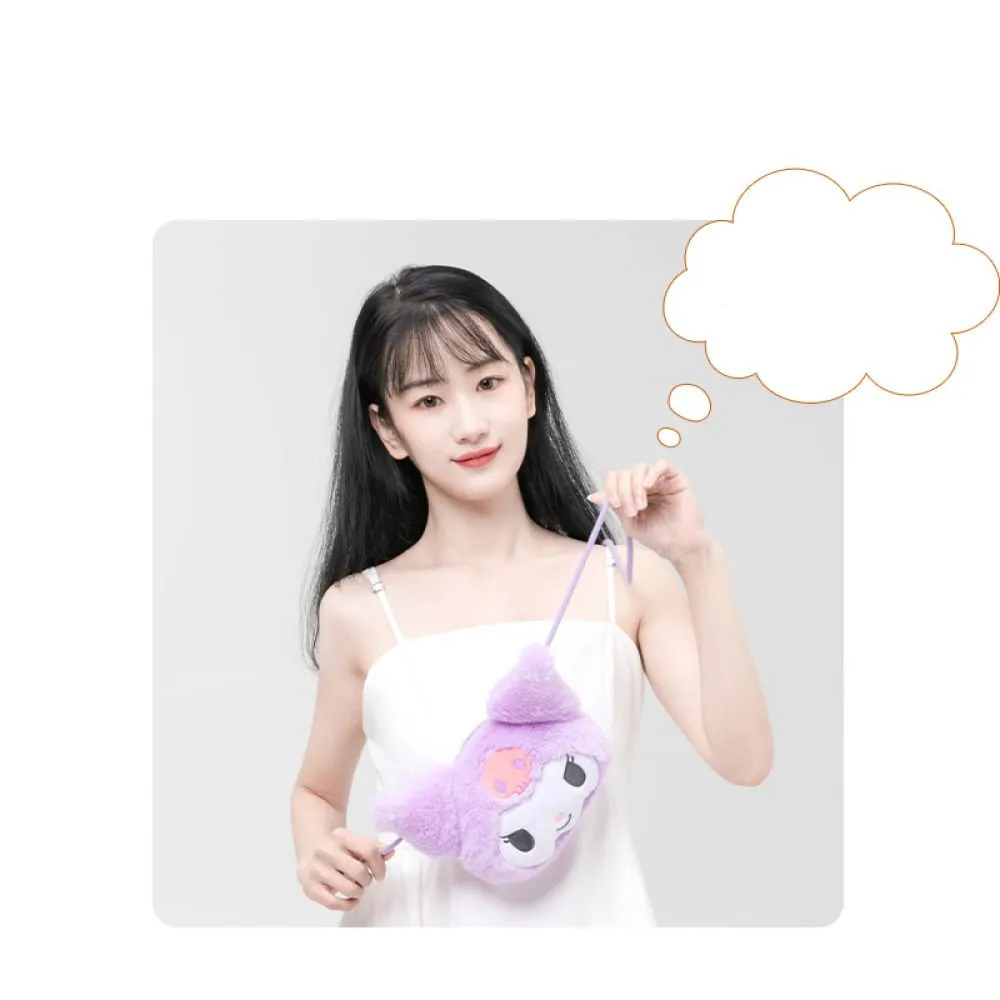 Kawaii Cinnamoroll Plush Crossbody Bag