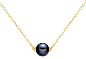 KECHO 14K Real Gold Freshwater Cultured Pearl Pendant Necklace 14K Solid Gold Jewelry Anniversary Birthday Gifts for Women