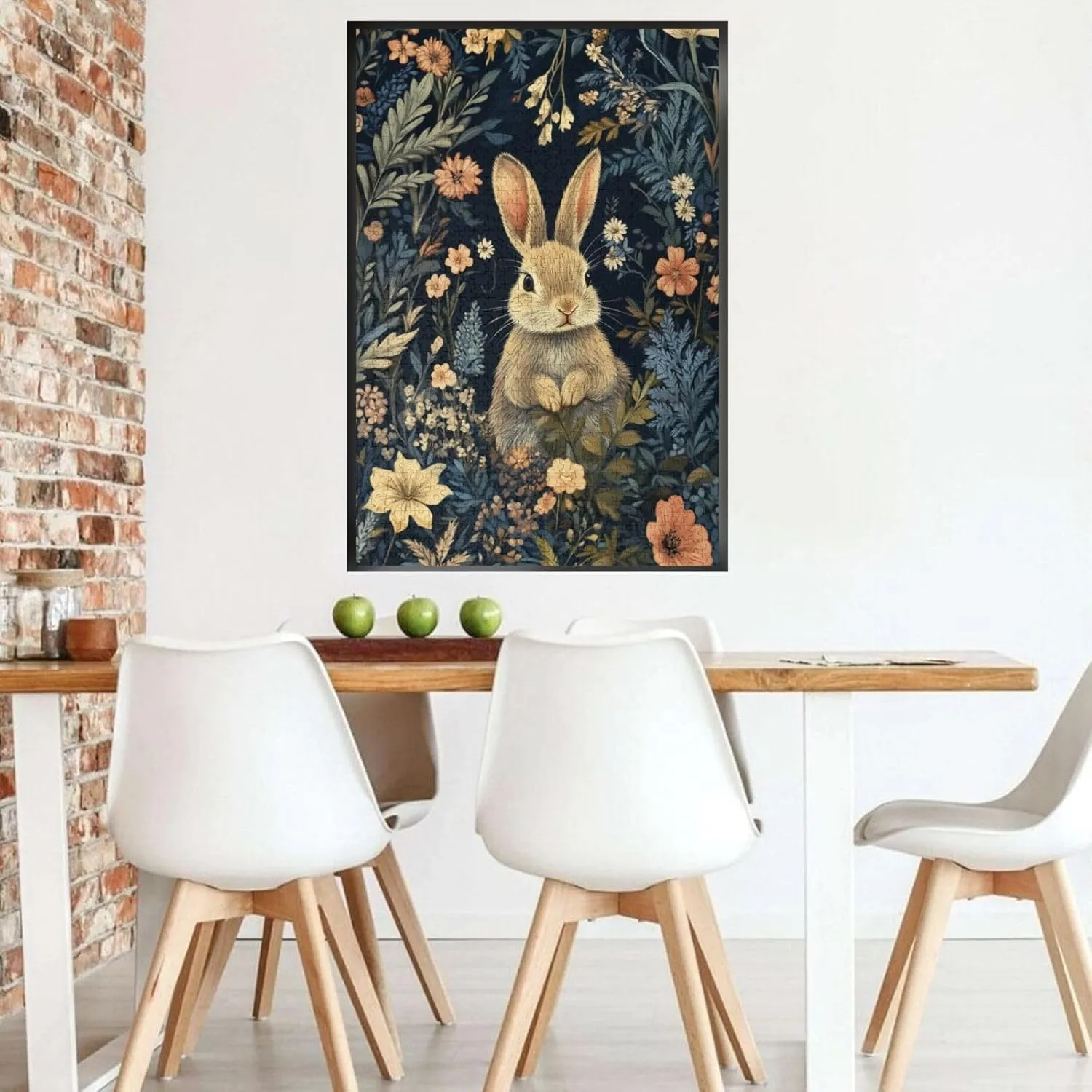 Kimono Attire Cat Fish Jigsaw Puzzle 1000 Piece,20x30 Inches Wooden Picture Jigsaw Puzzles for Adult Family Game