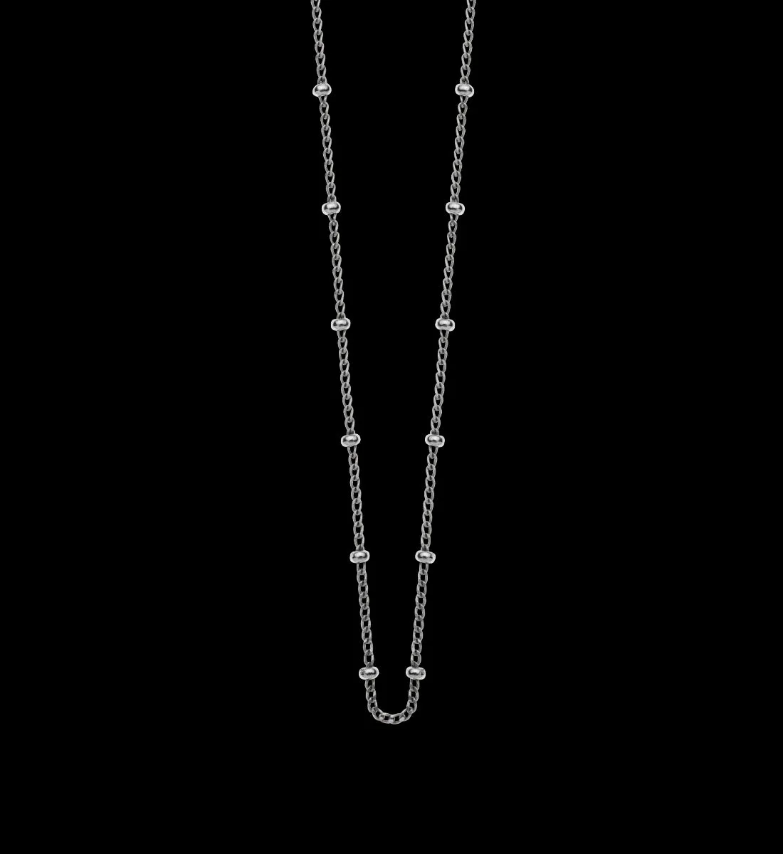 Kirstin Ash Bespoke Ball Chain | Silver | 45cm   5cm Ext