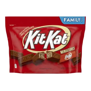 KIT KAT Miniatures Milk Chocolate Wafer Candy Family Pack, 16.1 oz