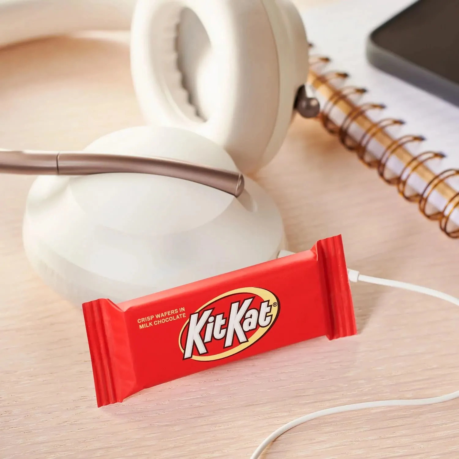 Kit Kat Snack Size – Red Crisp Wafers Snack Size Milk Chocolate Candy Bars - Individually Wrapped - Bulk Pack - 1 Pound (Pack of 1)