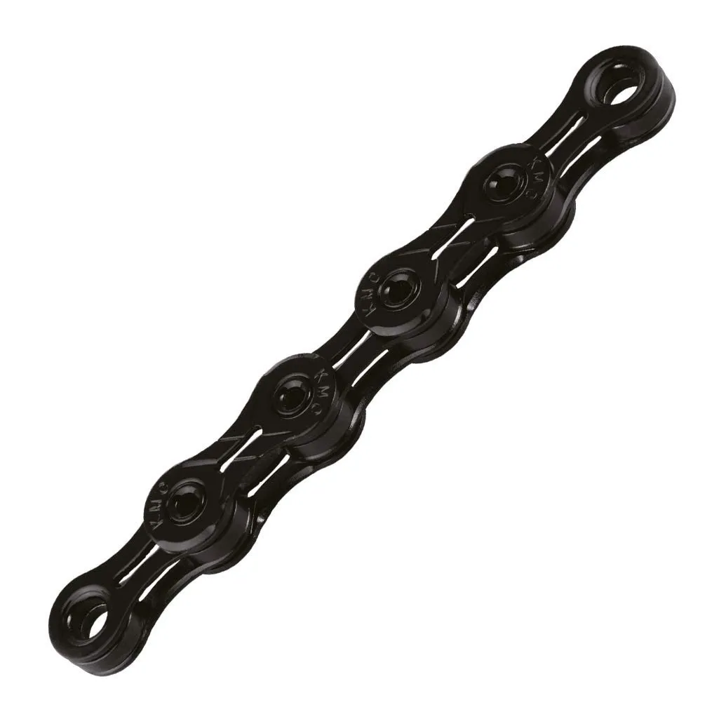 KMC 11-Speed DLC11 Series High-Performance Chain, Black, for Road/Mountain/Gravel; Shimano, SRAM, and Campagnolo Compatible, Missing Link Included