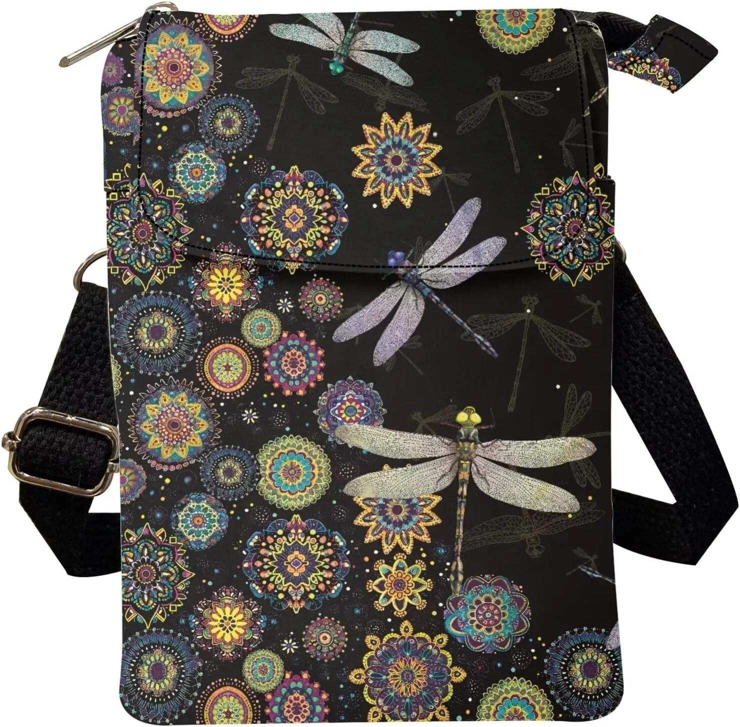 Kuiaobaty Crossbody Sling bag for Women Stylish Bags for Girls Outdoor Travel Zip Cloth Bag Cellphone Storage Purse