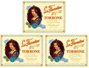 La Florentine Torrone Candy, 3 Pack of 18 Pieces
