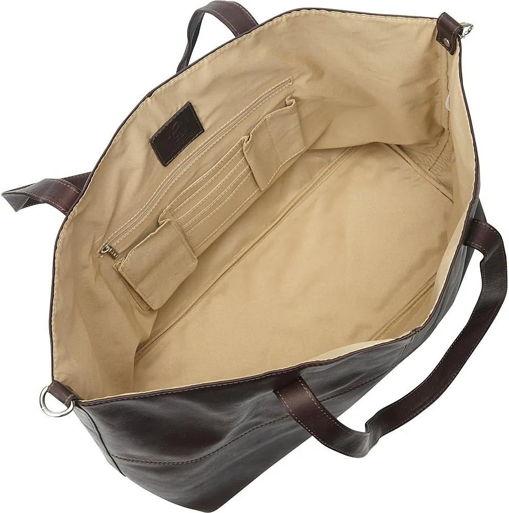 Large Open Multi-Purpose Tote, Black, One Size