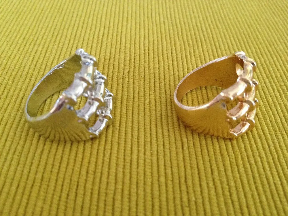 Lattice Metal Ring