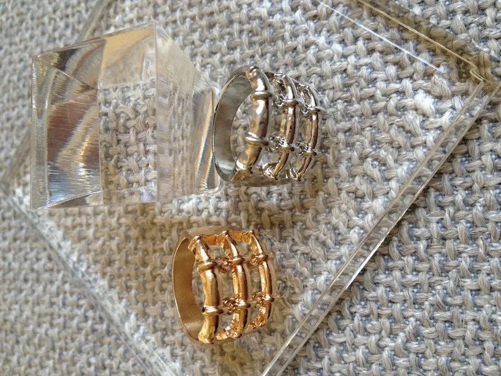 Lattice Metal Ring