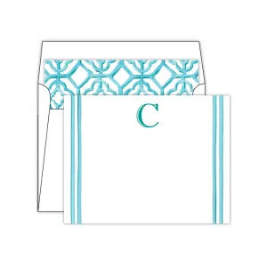 Lattice Monogram C Social Set