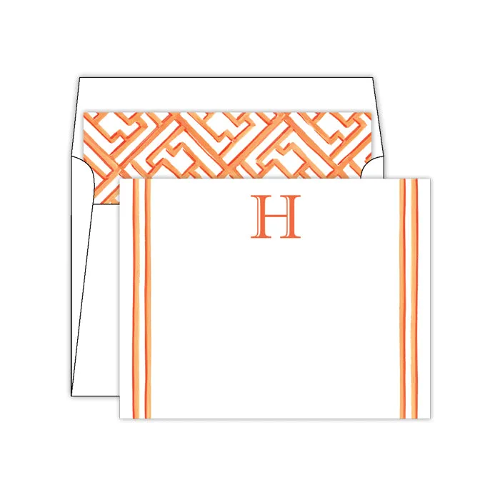 Lattice Monogram H Social Set