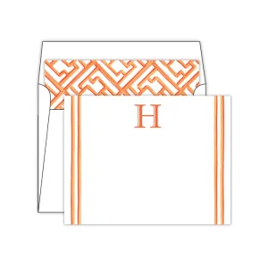 Lattice Monogram H Social Set