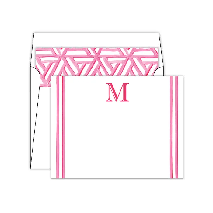 Lattice Monogram M Social Set