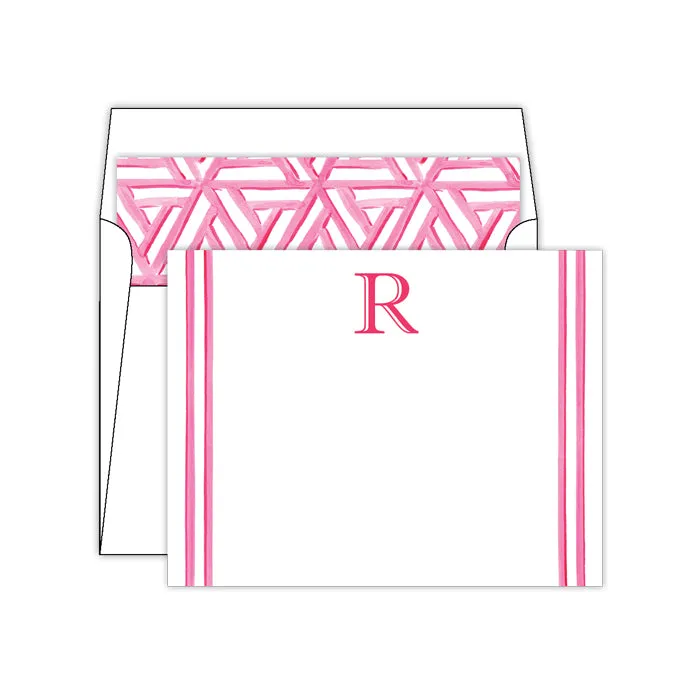 Lattice Monogram R Social Set